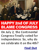 So why do we celebrate July 4 instead of July 2, much to John Adams’s chagrin? Well, the Declaration of Independence, as originally drafted by Thomas Jefferson and the other members of the committee of five. Some sections were removed or edited, including, unfortunately, a condemnation of slavery. The final draft was adopted on July 4, which is why we celebrate that as Independence Day.